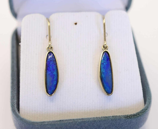 9ct Gold Teardrop Earrings